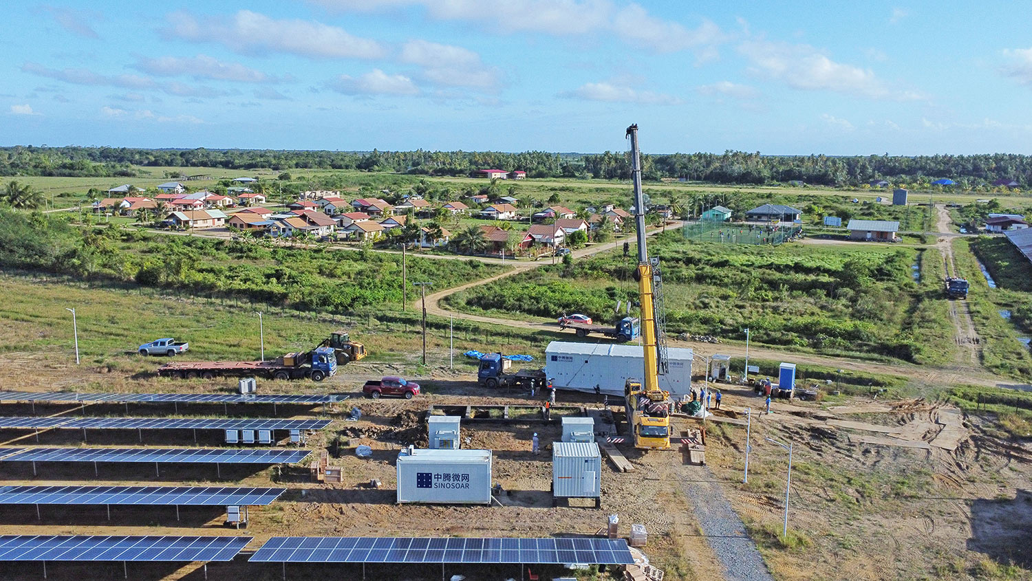 The second goal in Latin America market, SINOSOAR is awarded another solar micro-grid project in Suriname插图4